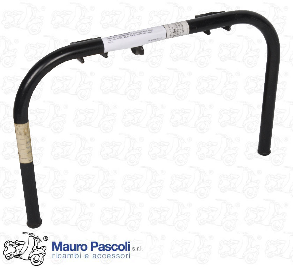 Cavalletto centrale mm 20 ,verniciato nero,vespa 125 - 150.