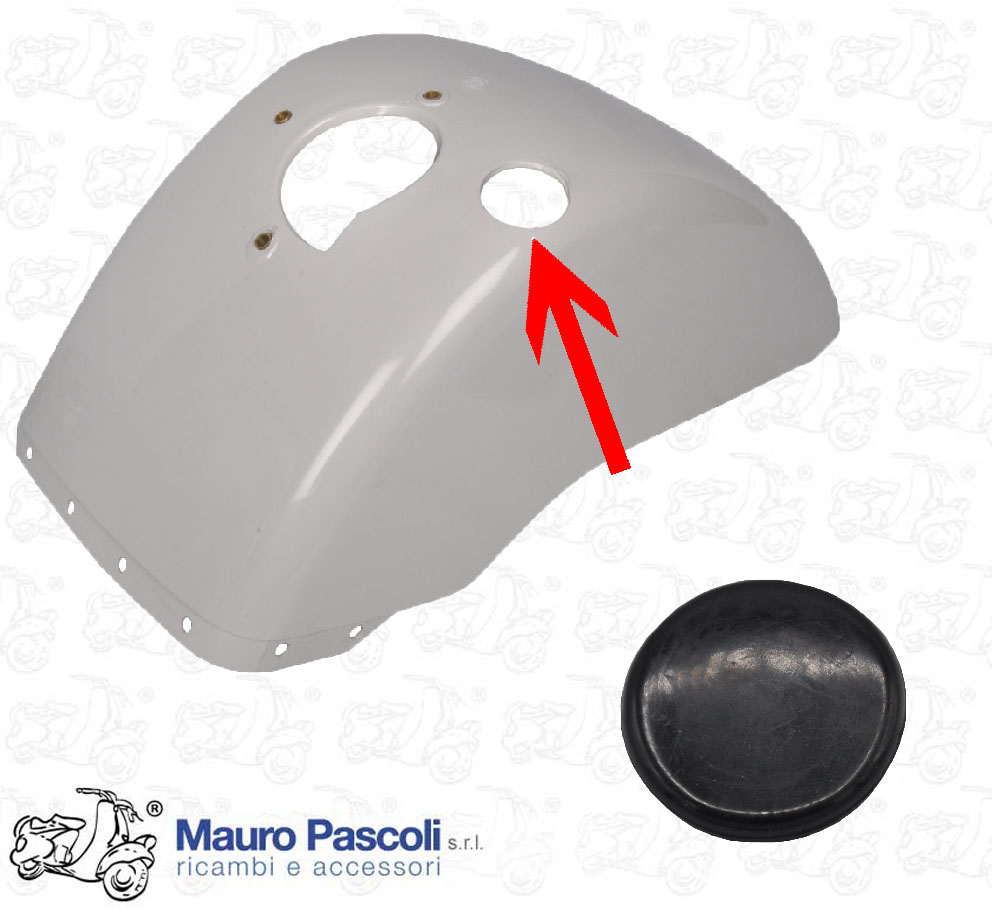 Tappo parafango anteriore in plastica .ricambio nos Cosa 1 - 2.