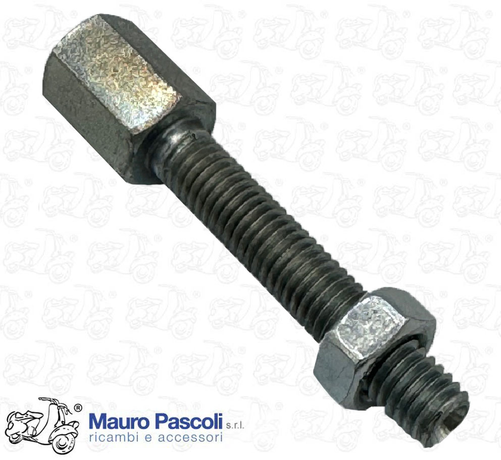 Vite regolazione mm 5 lunghezza filetto mm 29,cavo frizione.vespa.
