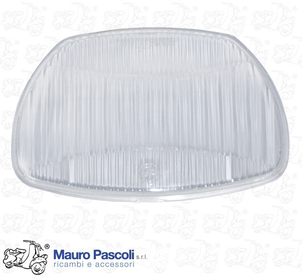 Trasparente in plastica per fanale anteriore,vespa 125 - 150 - 180.