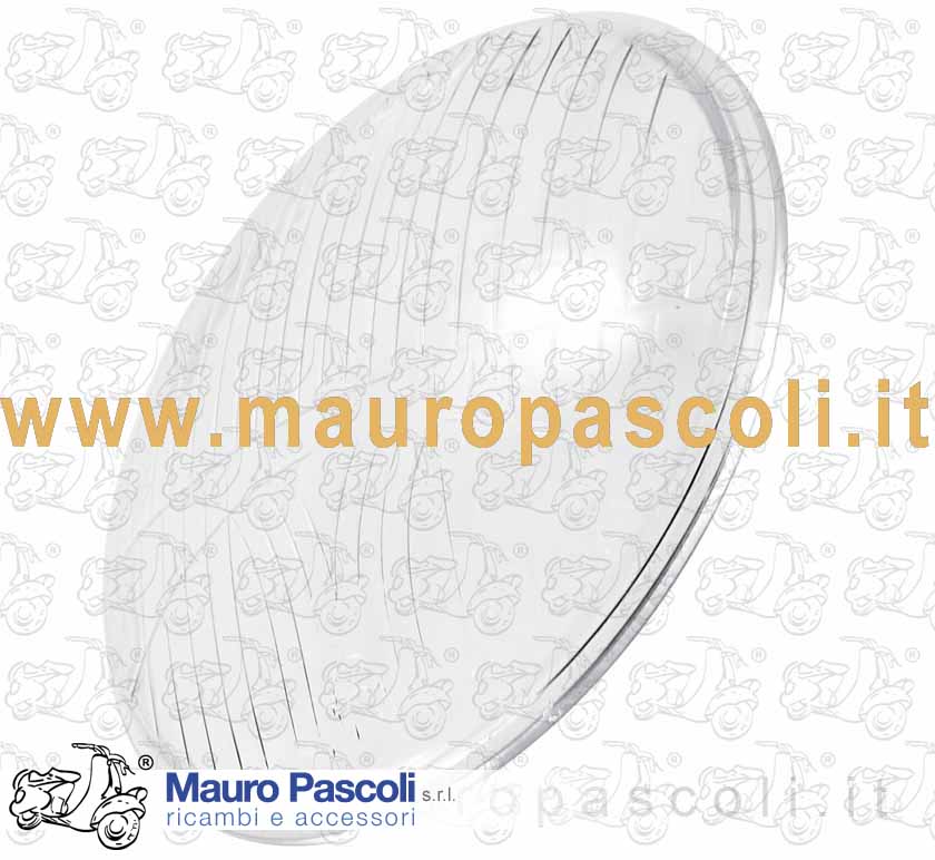 Front lamp glass