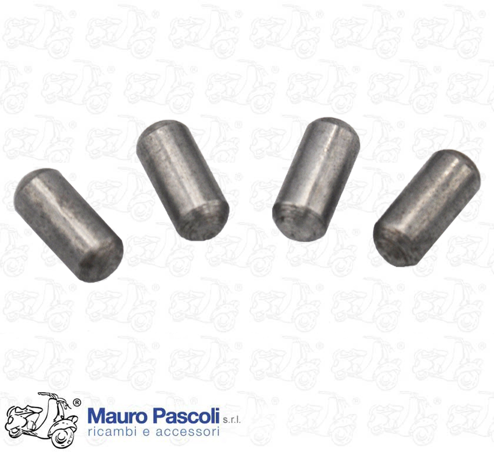 Kit 4 perni spingi pistoncini cilindretti post. , ricambi nos .ape 125 1947>
