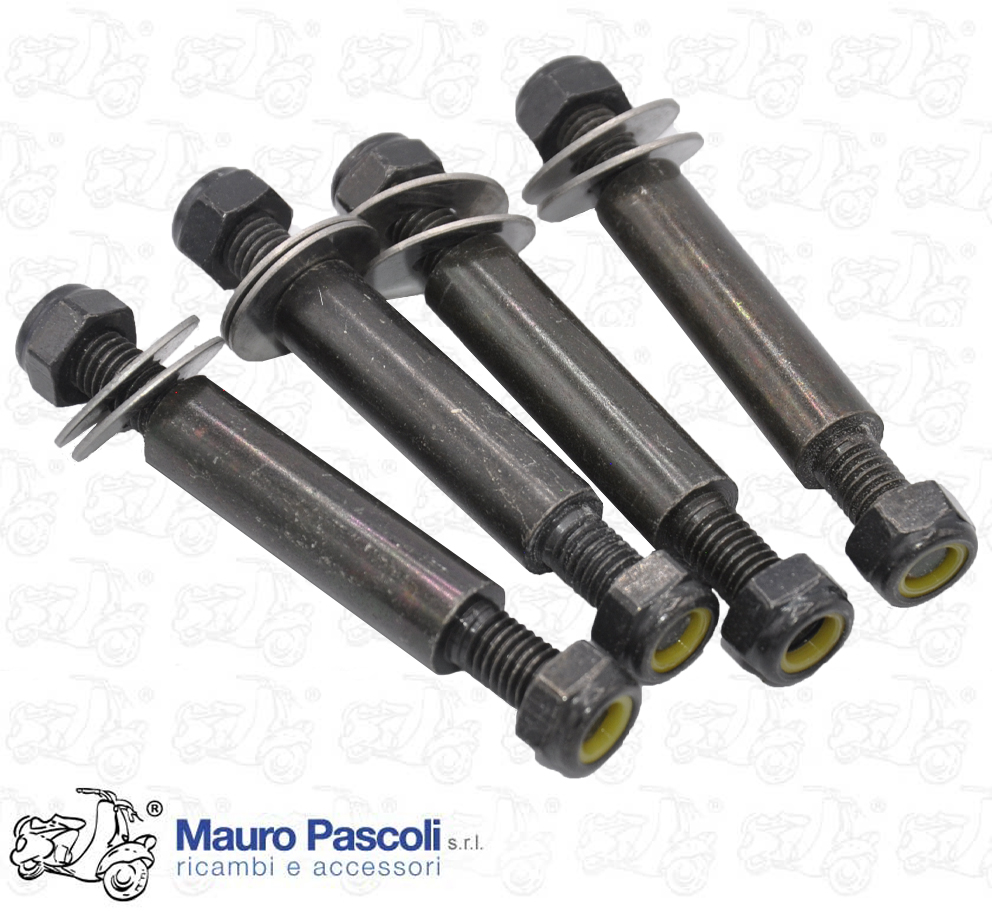 Kit 4 adattatore supporto specchio lato dx e sx, e parabrezza Vespa  t5.