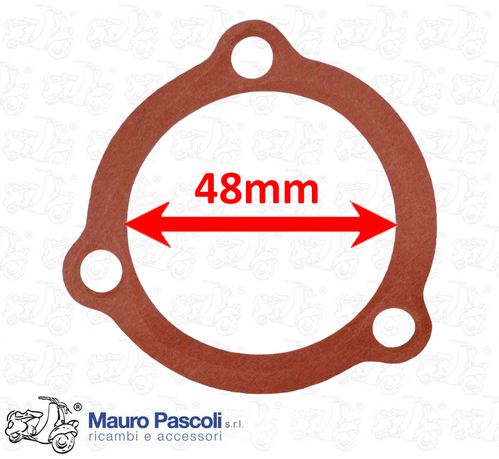 Guarnizione disco porta ganasce,carter motore piccolo,vespa 50 - 90.