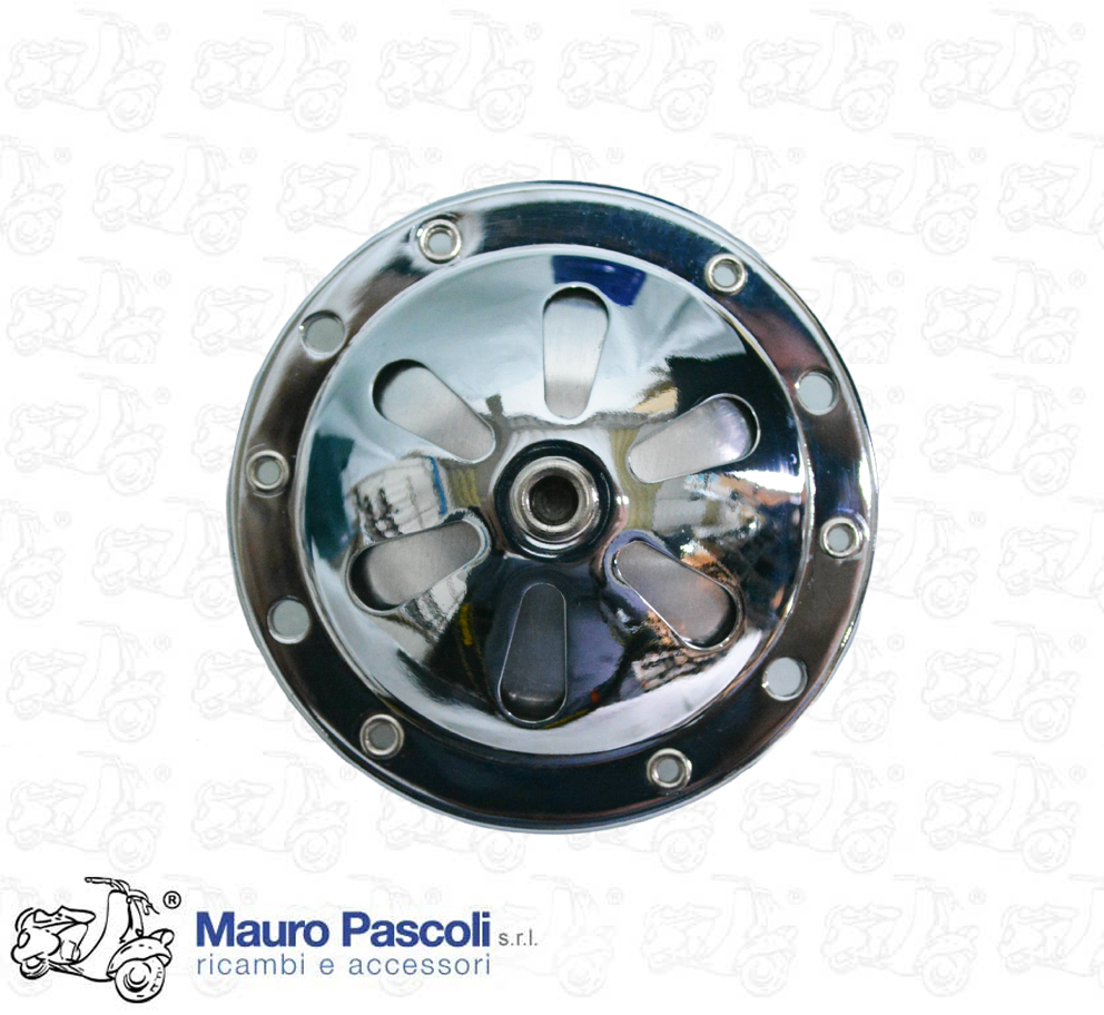 Clacson cromato in corrente alternata 6v -c/a,vespa 150.