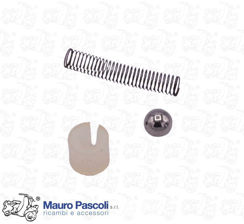 Kit bussola,molla e sfera.pompa olio miscelatore,vespa.