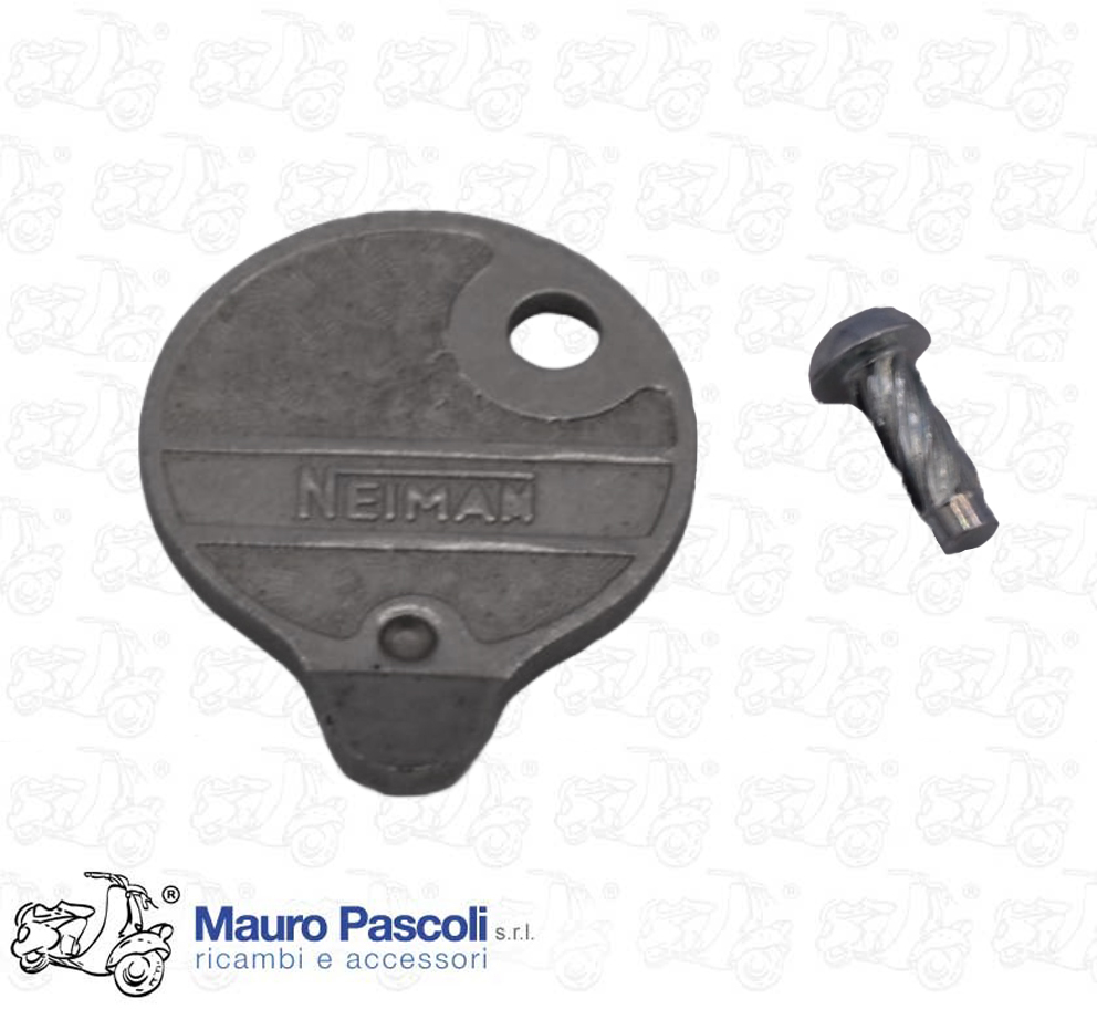Coperchio serrat. bloccast. neiman,foro mm 3.vespa - Ape - ciclomotori.