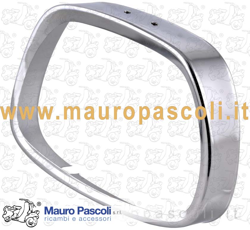 Cornice per faro al manubrio  marca siem,vespa 125 - 150 - 180.
