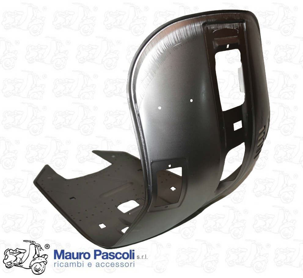 Front shield complete with footboard base Vespa pk 50 - 125