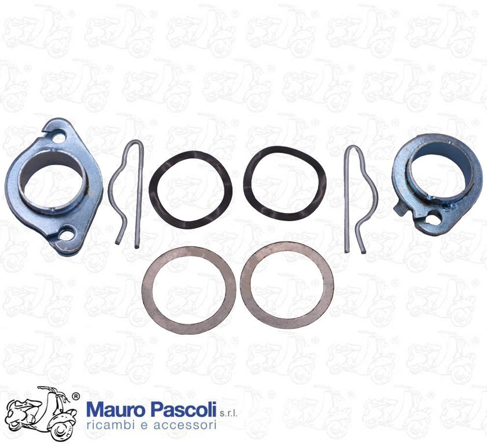 Kit of 2 pulleys for gear and throttle control, for Vespa 