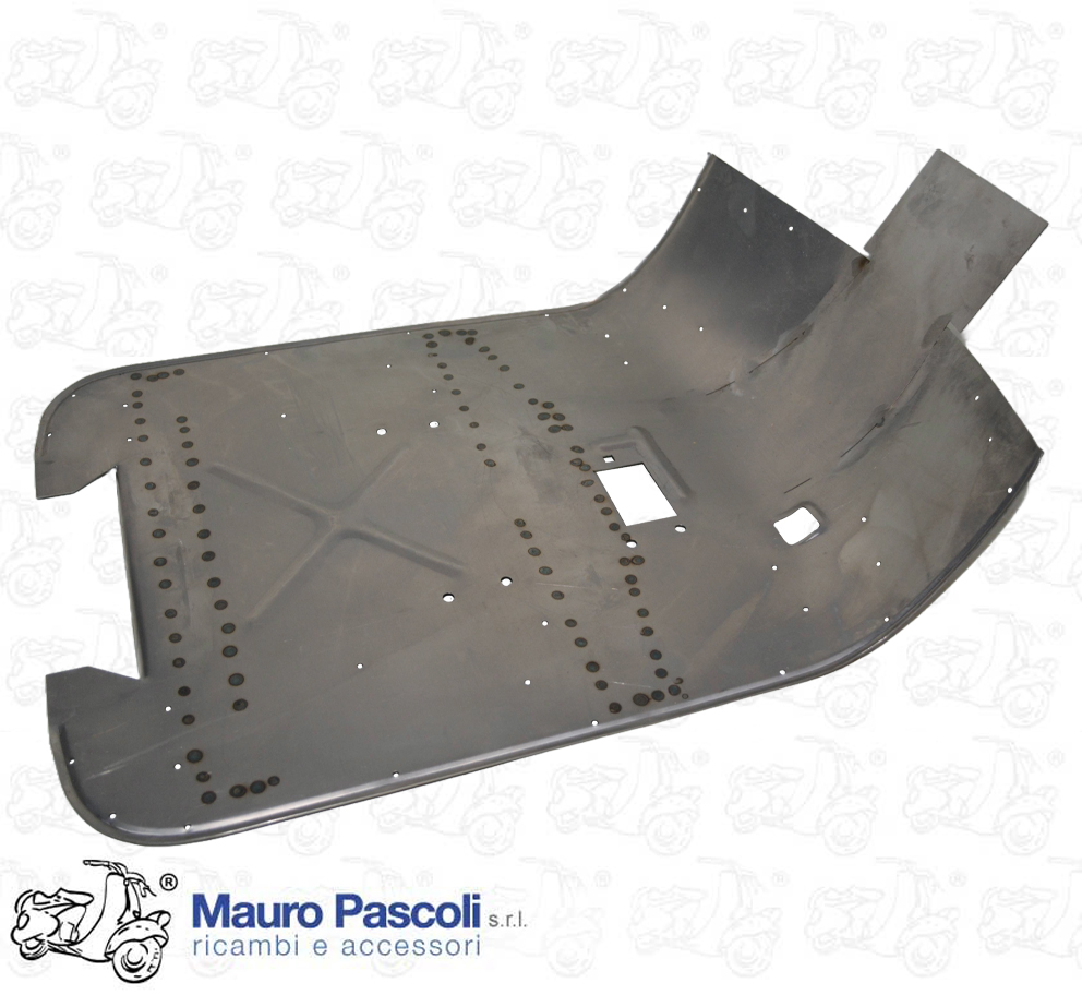 Pedana grezza allungata curvata ,vespa px-pe.1979> foro pedale quadro.