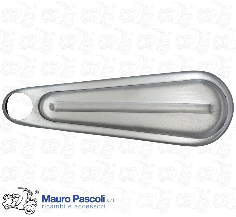 Coperchio mozzo in alluminio non lucidato per verniciatura ,vespa 125 .