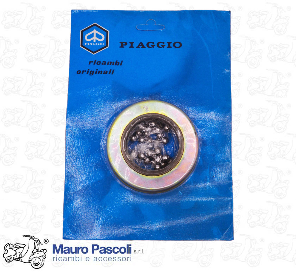 Kit gruppo ralla inferiore,completo di sfere,motocarro ape.