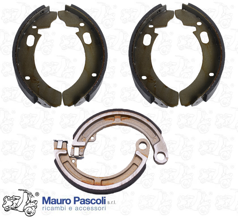 Kit ganasce del freno posteriore dx - sx e freno anteriore,ape