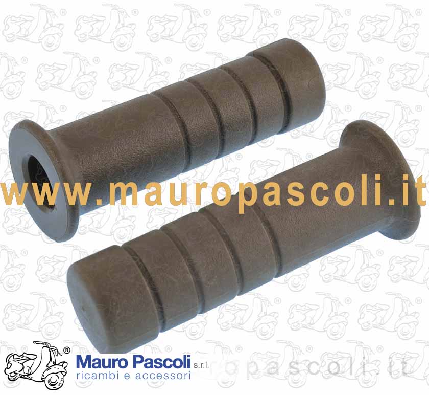 Coppia manopole manubrio Vespa 50 - 125,ricambio originale piaggio.