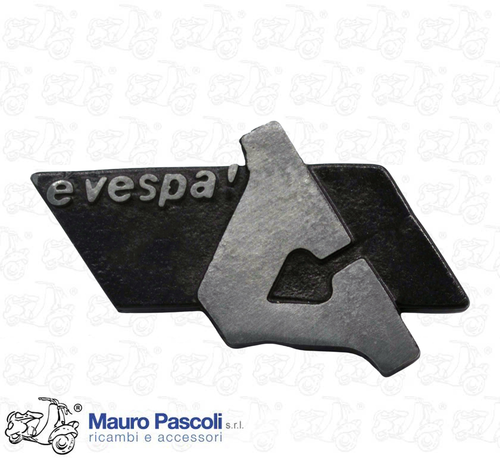Targhetta È Vespa ! v.vespa.
