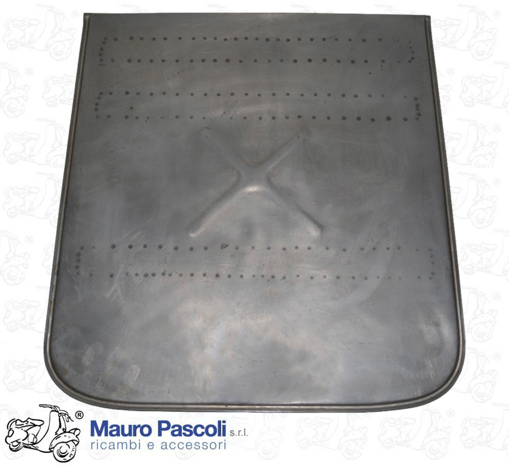 Extended raw footboard with curve Ape ab 150