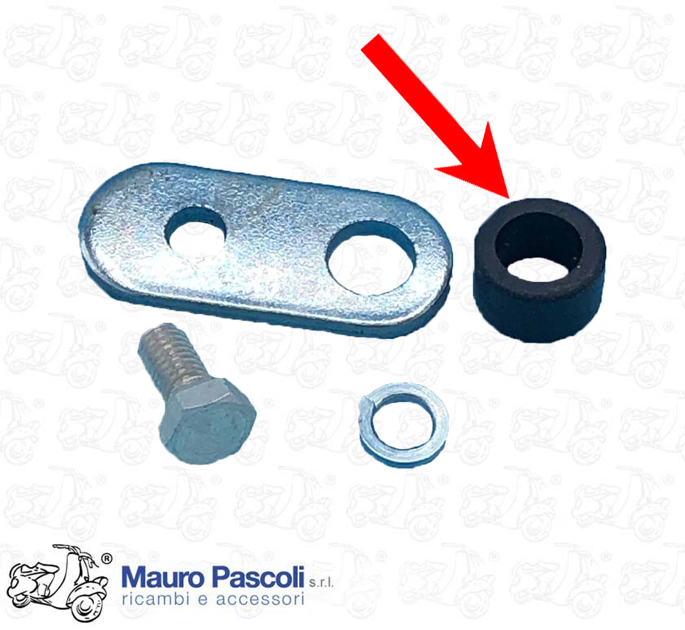 Gommino,tampone serraguaina cavo contachilometri ,vespa 50 - 90 - 125