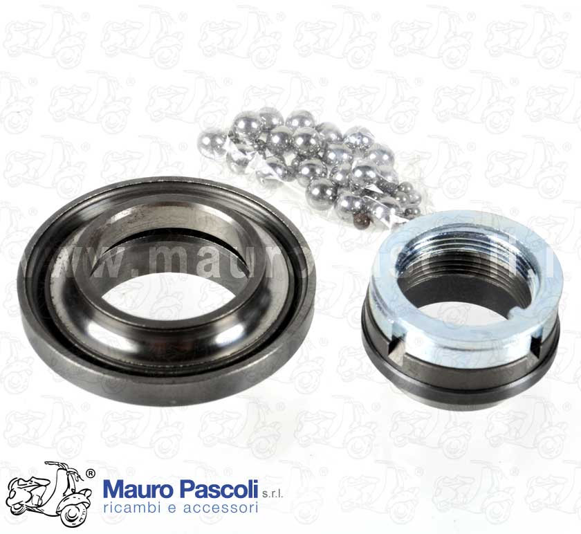 Bearing ball track, upper and lower