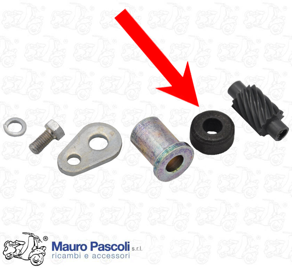 Gommino,tampone serraguaina cavo contachilometri ,vespa 80 -125 -150-200