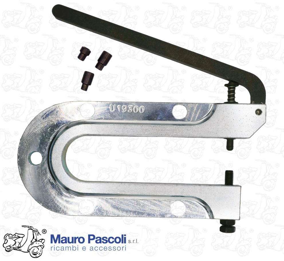 Attrezzo pressa ribattini kit pedana e scritte ,occhielli per clacson.