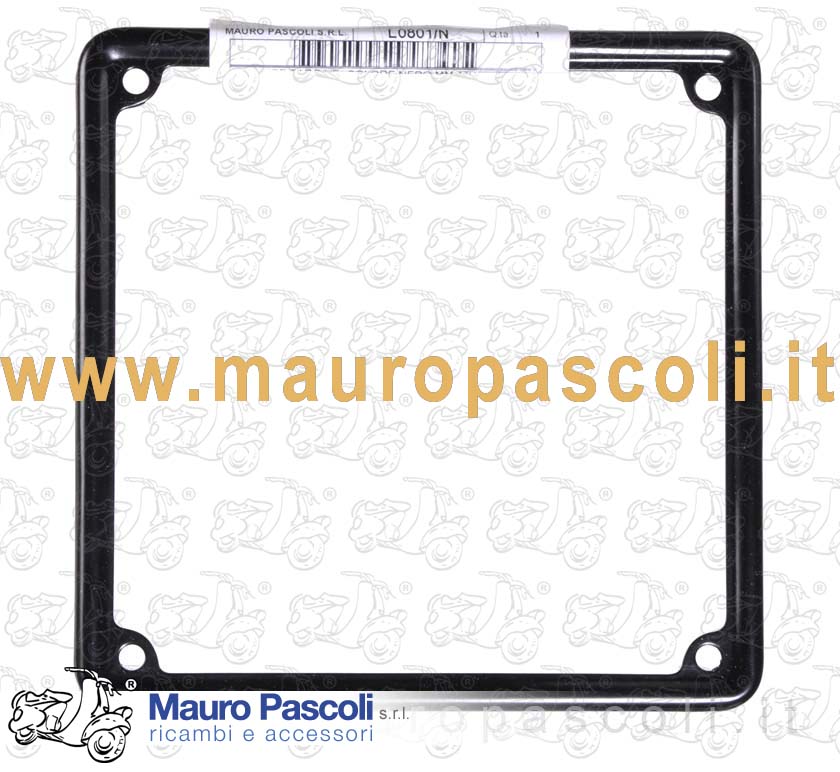 Number plate chromium pl. rim