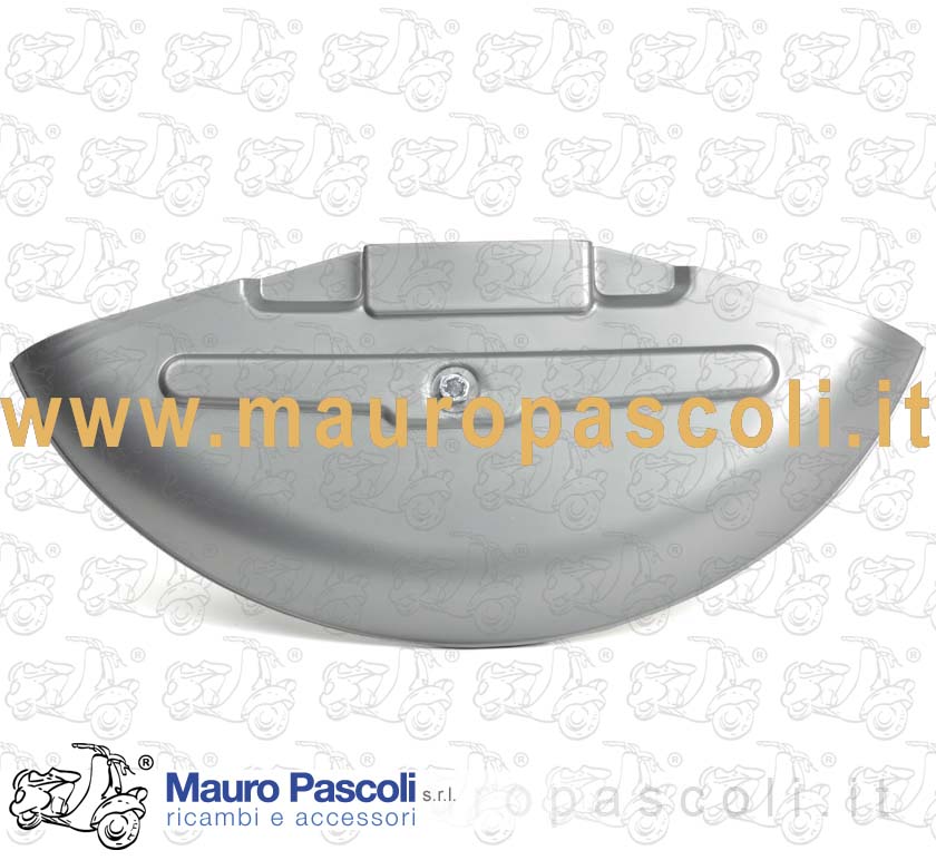 Protezione completa.ruota di scorta in plastica grigio,vespa 125 -180 -200.
