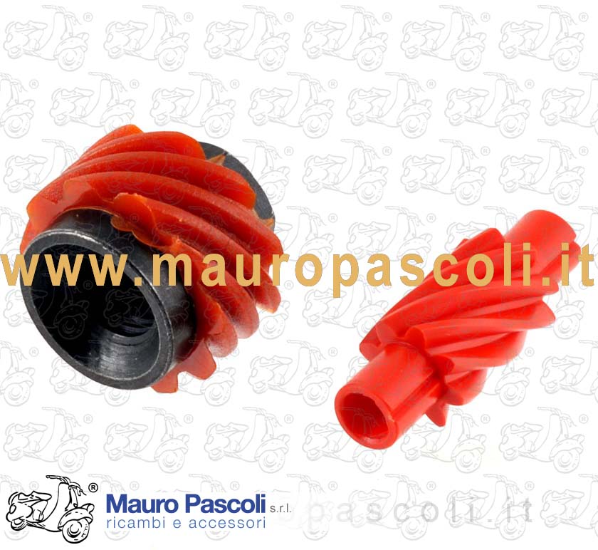 Kit n 2 ingranaggio comando contachilometro Vespa 50 - 90 - 125..