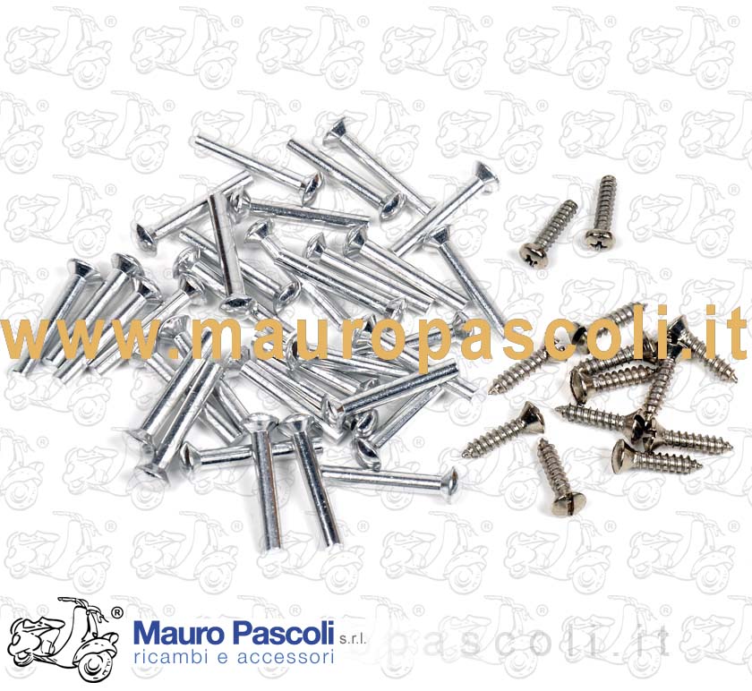 Kit ribattini fissaggio listelli della pedana.