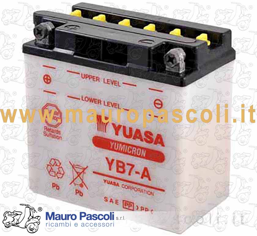 BaterÍa 12v x 7a modelo yb9-b.