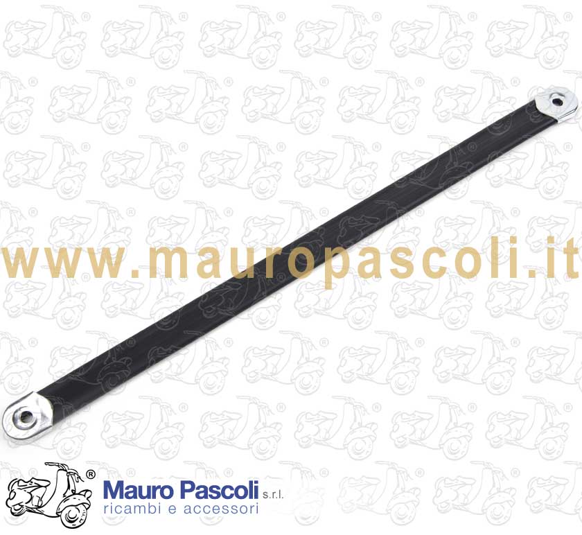 Maniglia sella Vespa per il passeggero,di colore blu, lunga cm 42.