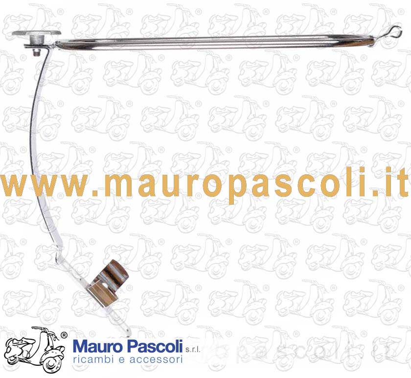 Supporto centrale per ruota di scorta e tanica carburante,vespa gs 150.