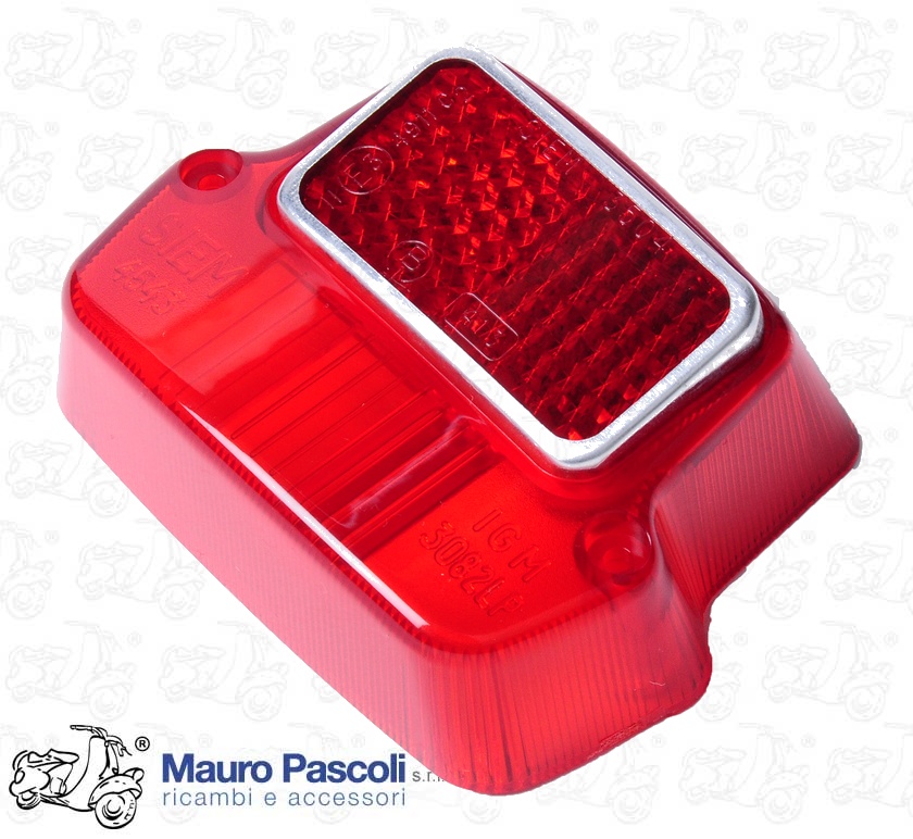 The plastic tail light with reflector siem