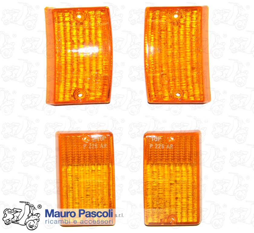 Kit of 4 plastic for front and rear arrows Vespa pk