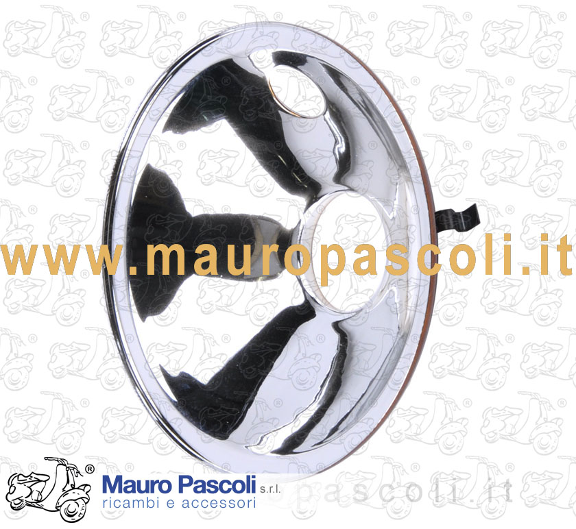 Headlamp reflector siem with two holes without bulb holder ø 130 mm