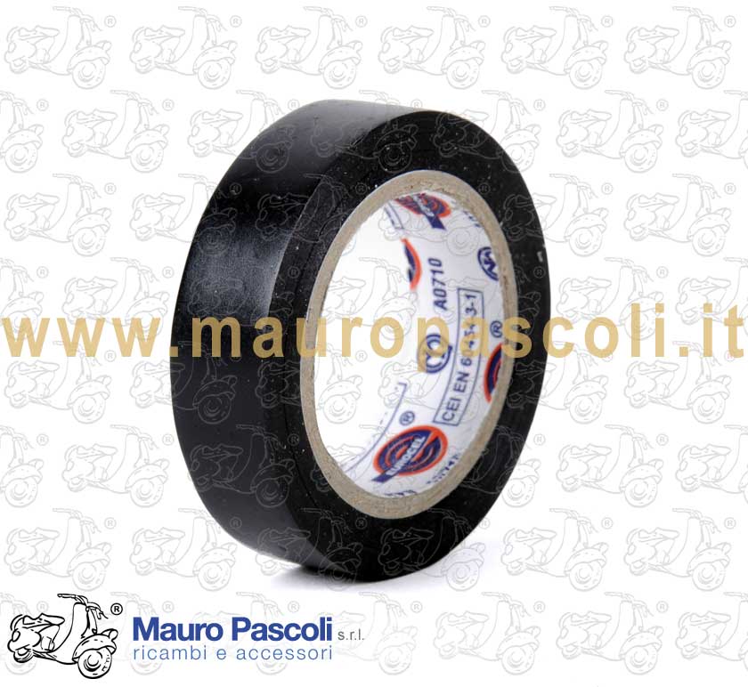 Nastro adesivo nero in pvc, adatto per impianti elettrici,vespa - Ape - Ciao .