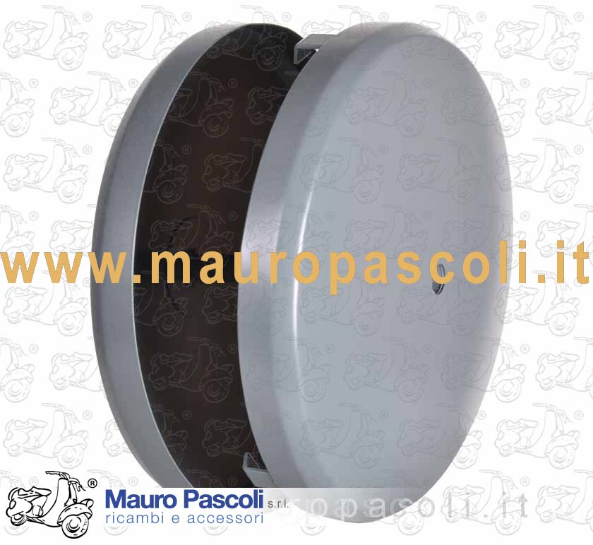 Coppia calotte copriruota centrale,vespa 50 / 90 ss .