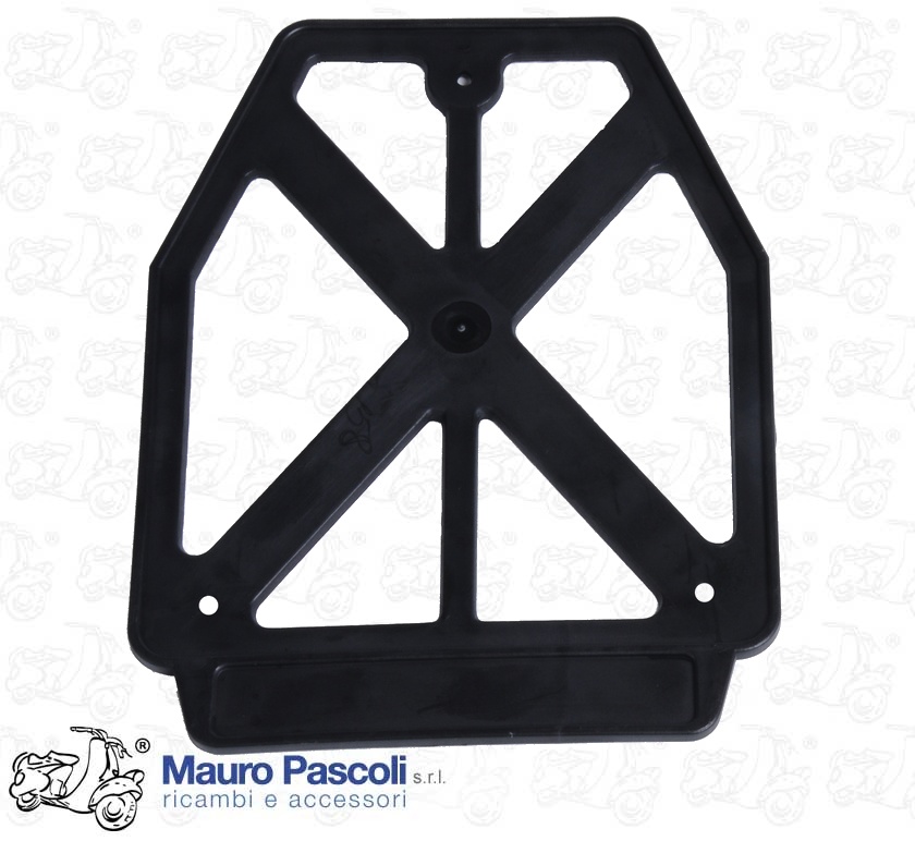 Holder plastic with screws for mopeds