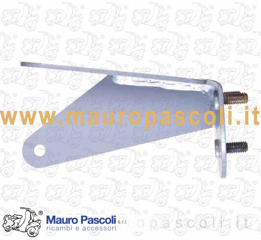 Supporto ruota di scorta posteriore al portapacco,vespa 125 1952>54.