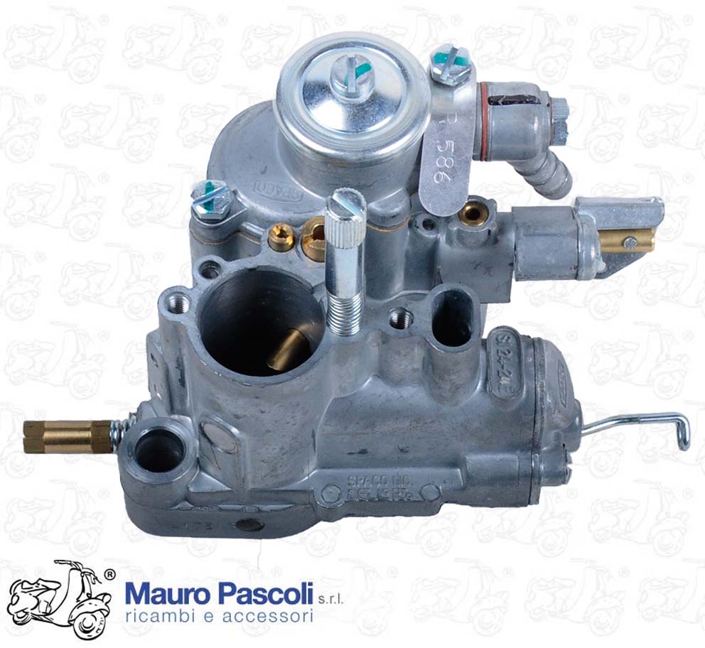 Carburatore completo dellorto si 24 - 24 e - Vespa 200 senza miscelatore.