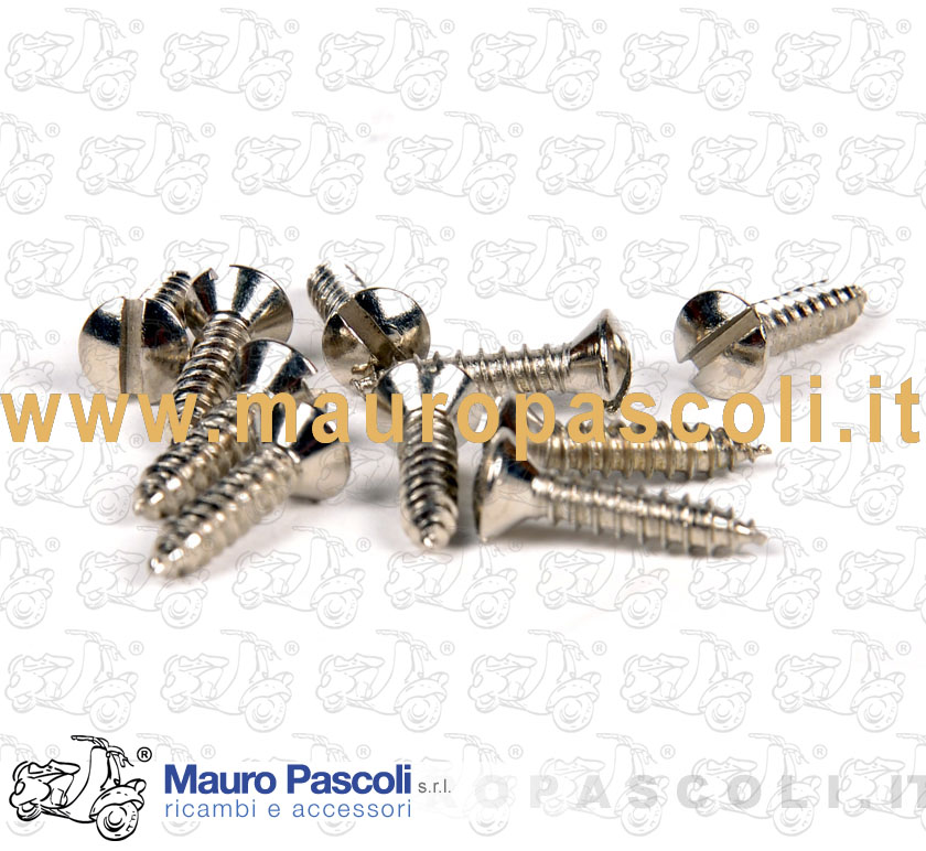 Kit n º 10 tornillos autorroscantes para la plataforma de terminales de níquel-corte