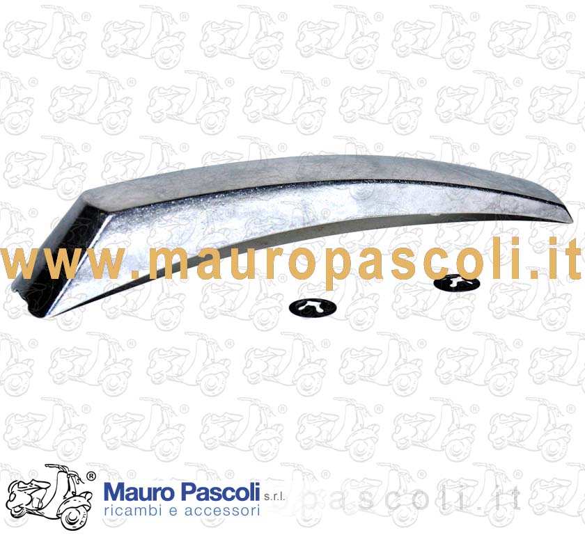 Cresta del guardabarra aluminio pulido