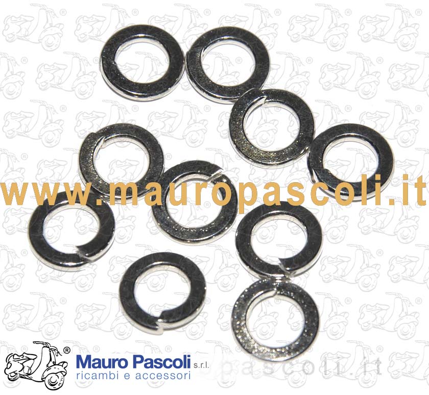 Kit de 10 n arandelaníquel níquel con diámetro interior 7 mm