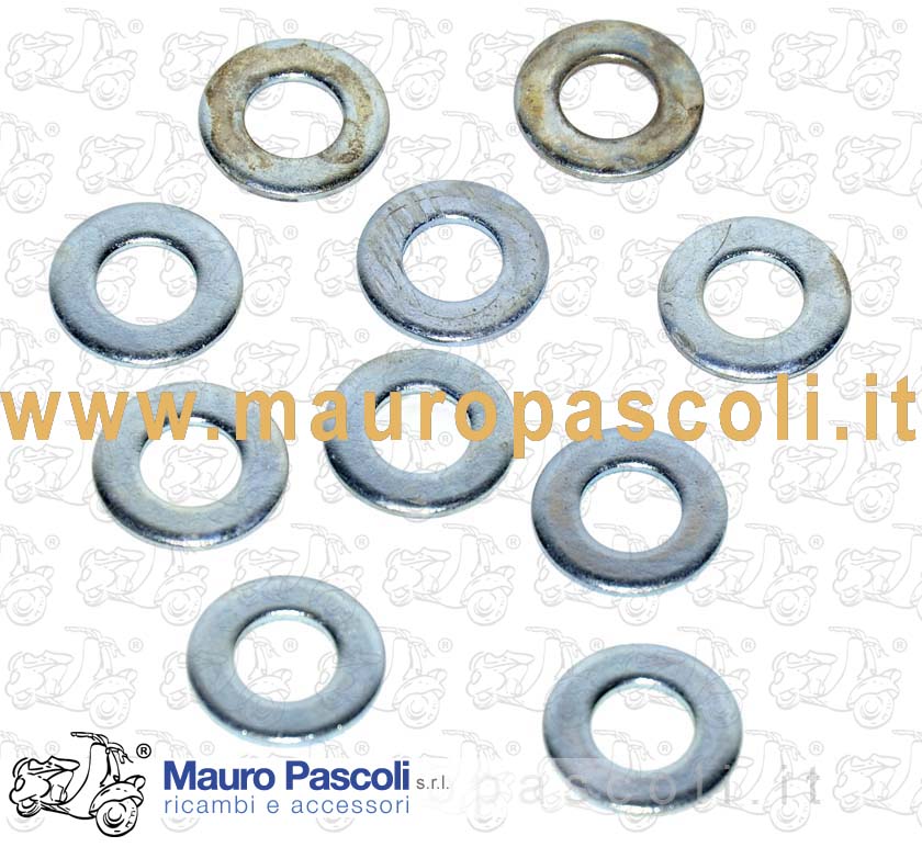 Arandela galvanizado por dentro 9 mm de diámetro