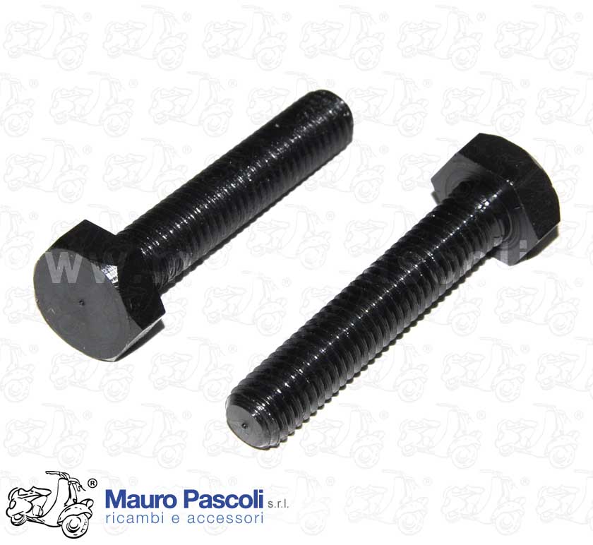 Kit 2 bulloni fissaggio piastra ammortizzatore posteriore,vespa - ape.