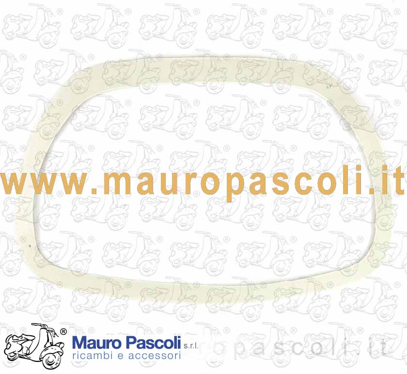 Guarnizione gruppo ottico alla cornice,vespa 125 - 150 - 180 - ape.
