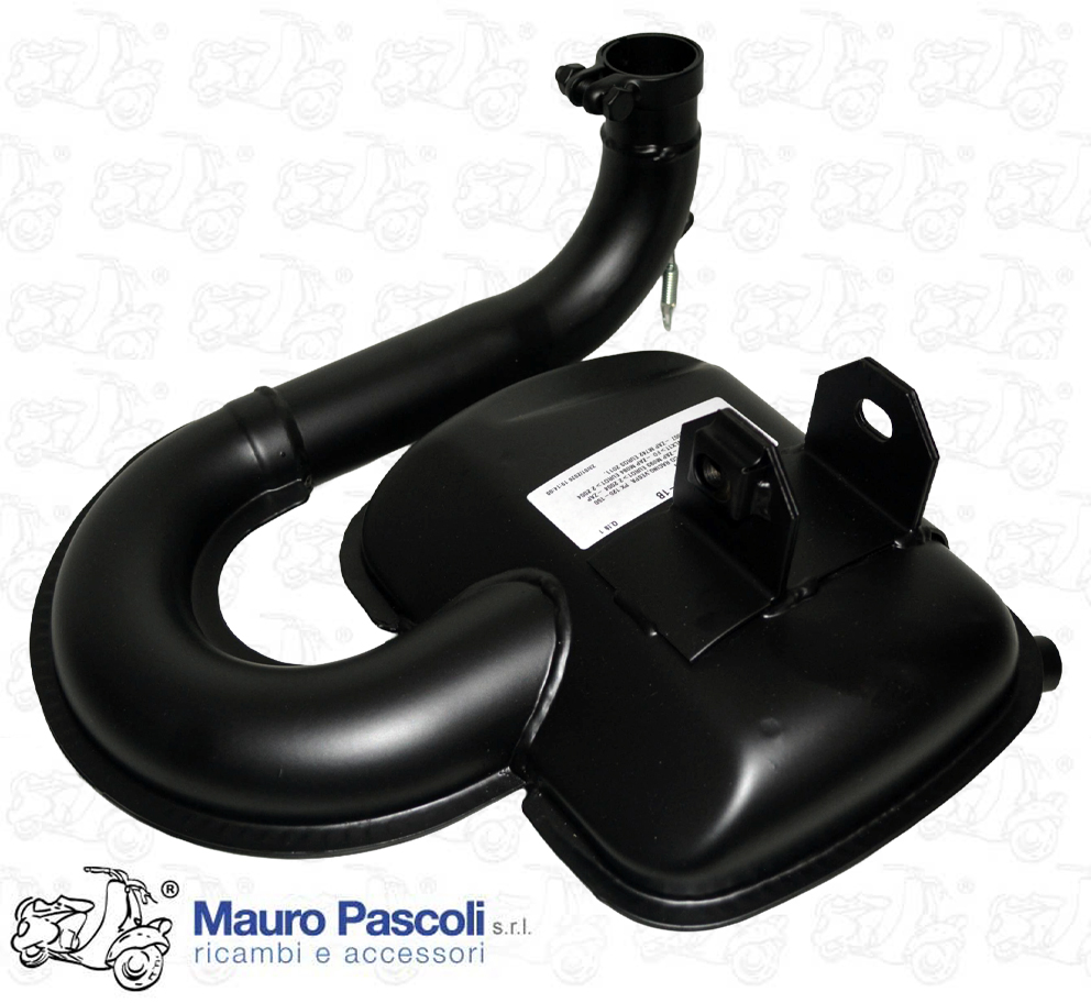 Marmitta completa,fa.co racing,vespa px 125 - 150