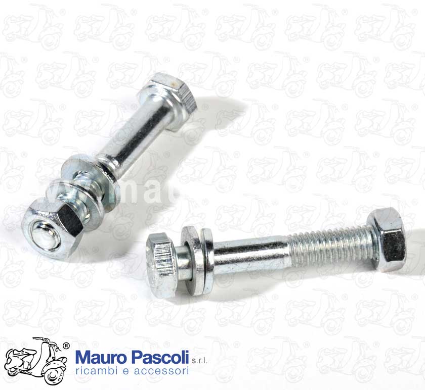 Kit n 2 tornillos con tuercas y arandelas, fijación vertical de apoyo.