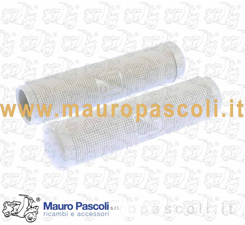 Coppia manopole manubrio mm 25 Vespa  125 1948>57 - Ape 125 - 150 1947>56.