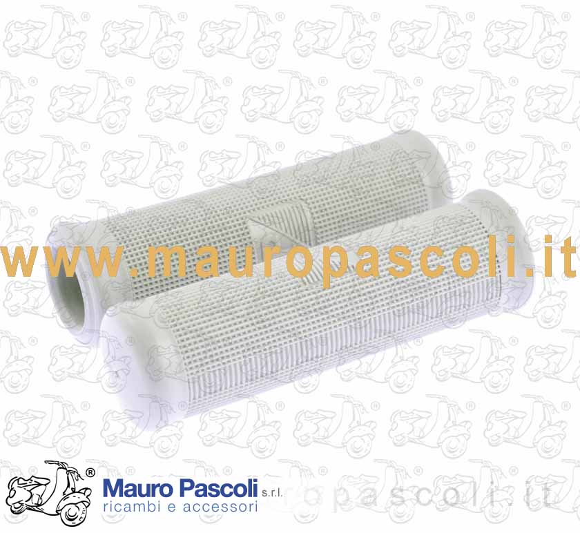 Coppia manopole manubrio da mm 25,vespa - ape.